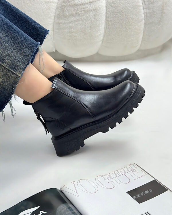 کفش نیمبوت زنانه حلقه ای کراواتی-کد 5066